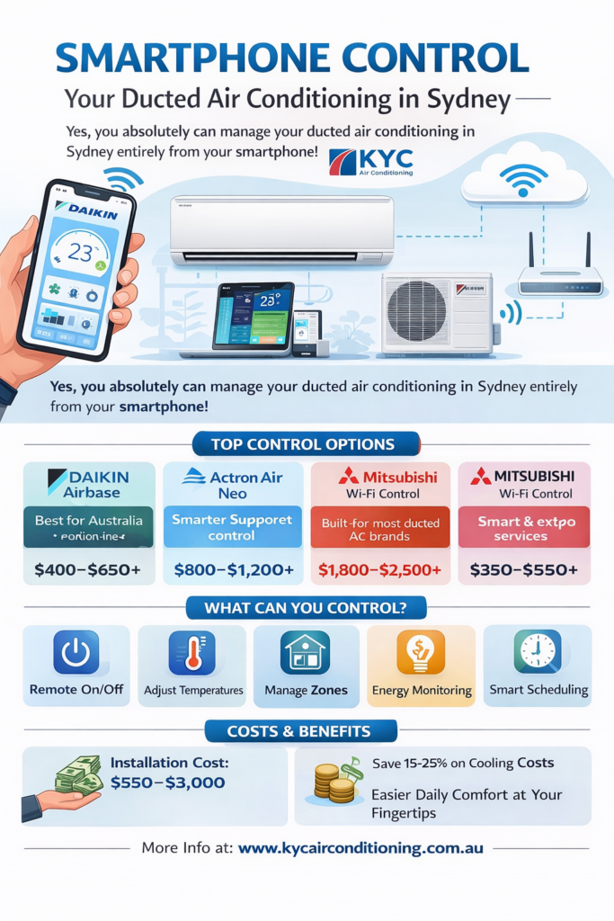 Ducted Air Conditioning Sydney
