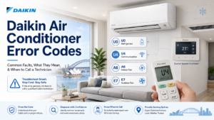 daikin air conditioner error codes