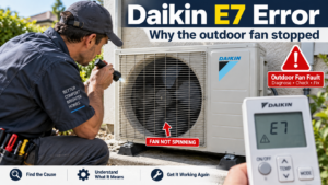 Daikin E7 Error Code