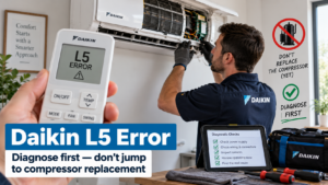 Daikin L5 Error Code