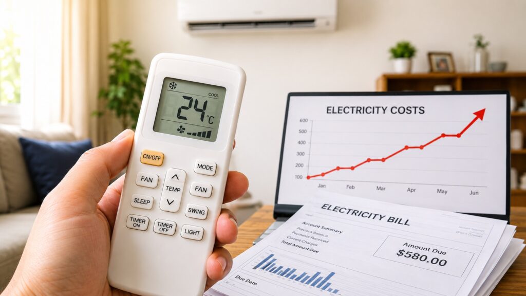 air conditioner running cost